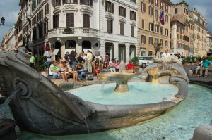 Spanish steps in Rome