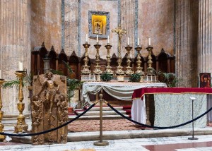 Mass held in the Pantheon 